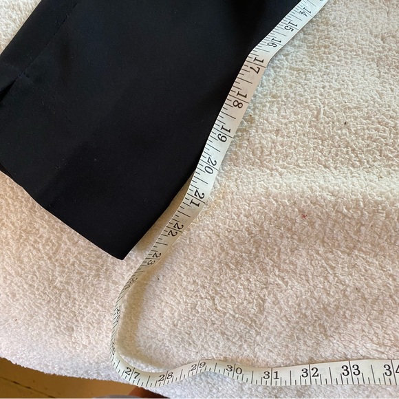 J Crew black crepe tapered pant EUC - Picture 5 of 11